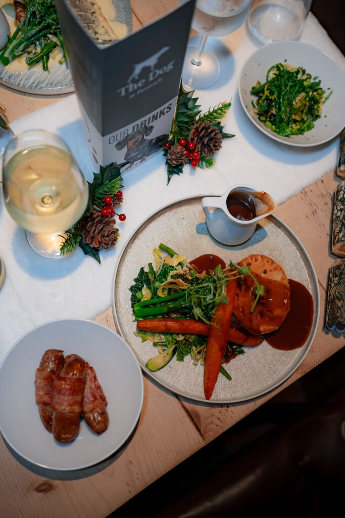 Food at The Dog